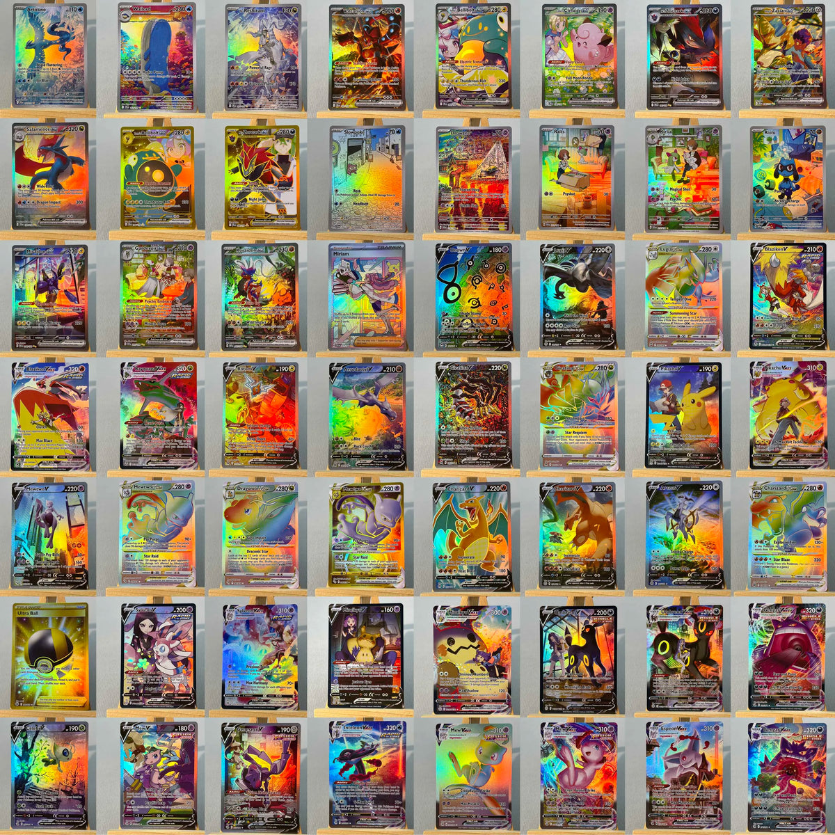 SVI JIG PTCG6-001 Tcg proxy PKM Cards Iono's Bellibolt ex Rare Collection Battle Toys Gifts for Hobbies home play