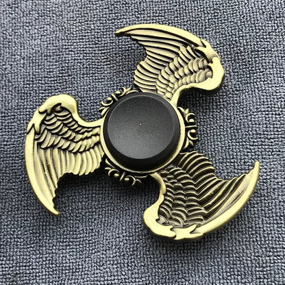 New Bronze Metal Alloy Fidget Spinner R188 Mute Bearing Hand Spinner Fingertip Gyro Stress Relief Toys Gifts