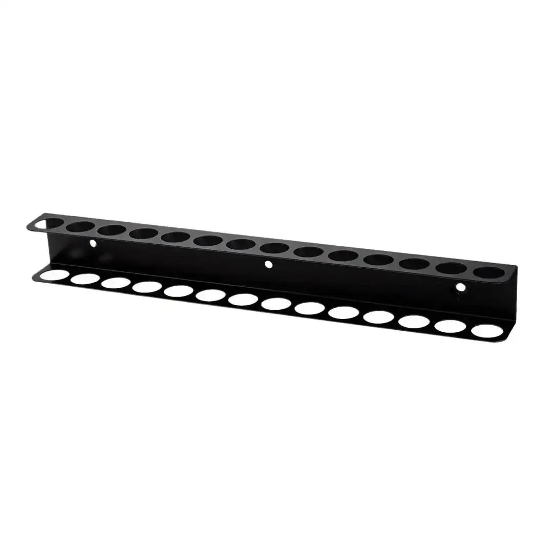 Wall-mounted Screwdriver Organizer 14-Hole Hardware Tool Storage Holder Stand for Hex Cross Screwdriver RC Tools