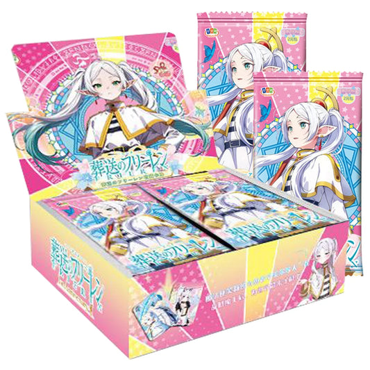 Frieren: Beyond Journey's End Collectible Cards Booster Box, Premium Anime TCG with Frieren Elf Mage Art for Fans