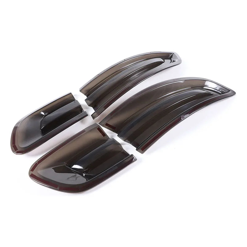 For Porsche Macan 2014-2017 ABS Black Car Tail Light Cover Brake Light Wide Indicator Protective Cover Decorative Accessories