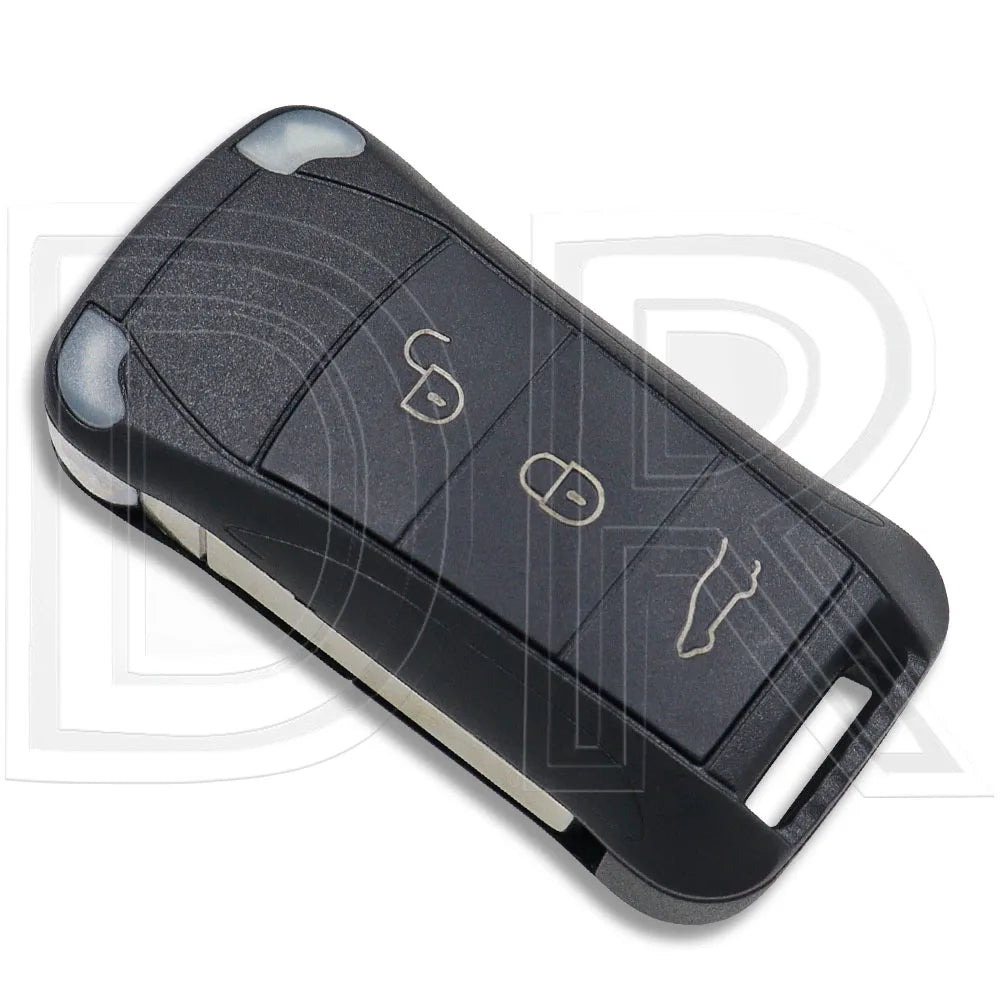 Great ID46 PCF7946 315/433MHz KR55WK45022 Half Smart Flip Car Remote Control Key For Porsche Cayenne GTS 2004-2011