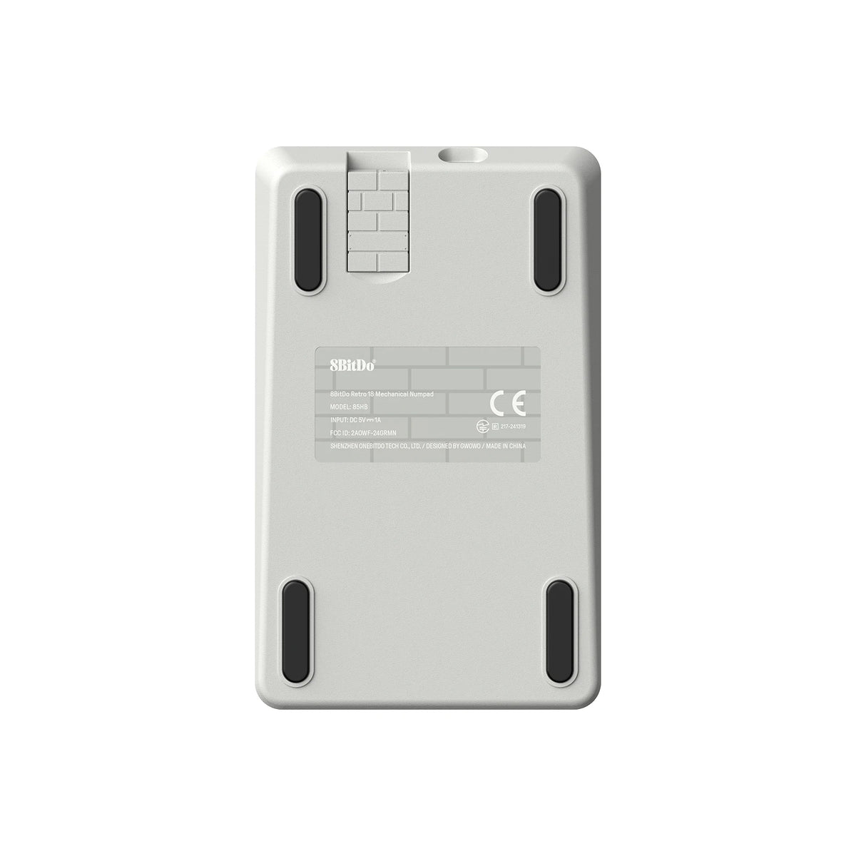 8BitDo Retro 18 Mechanical Numpad,  Bluetooth / 2.4G / Wired Numpad Supports Calculator Mode,for PC Windows and Android