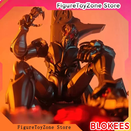 Blokees Marvel Heroes Legend Series Ultron Collectible Figure In Stock New Arrival Desktop Decoration Toy Gift For Fans