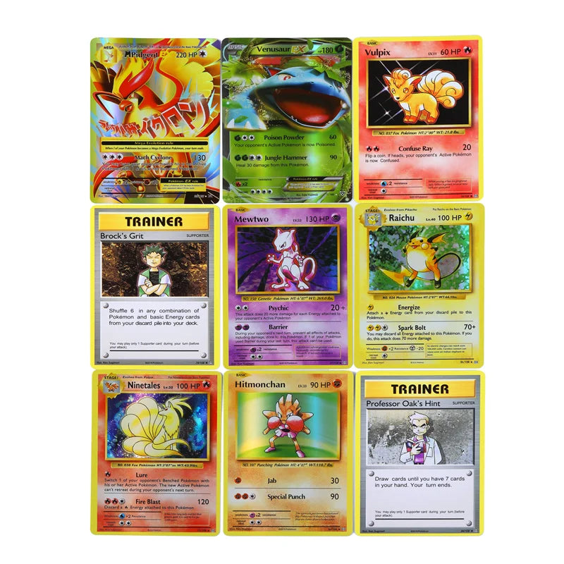 324/360 cards Pokemon Trading Card XY Evolutions 1ST Edition 30th Anniversary SUN MOON English Booster Battle Transaction Card