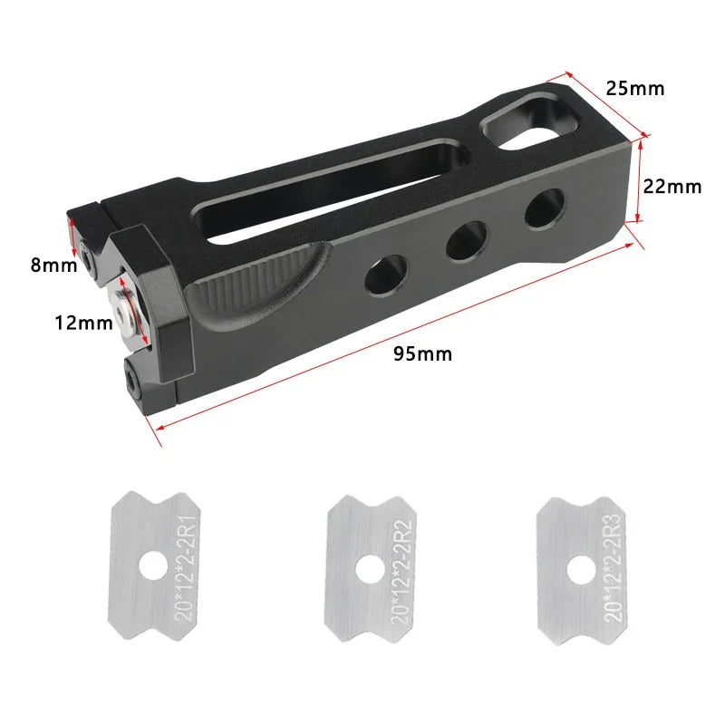 Woodworking Chamfer Planer Edge Corner Arc Trimming Manual Planer Quick Edge Deburring Manual Fillet Scraper