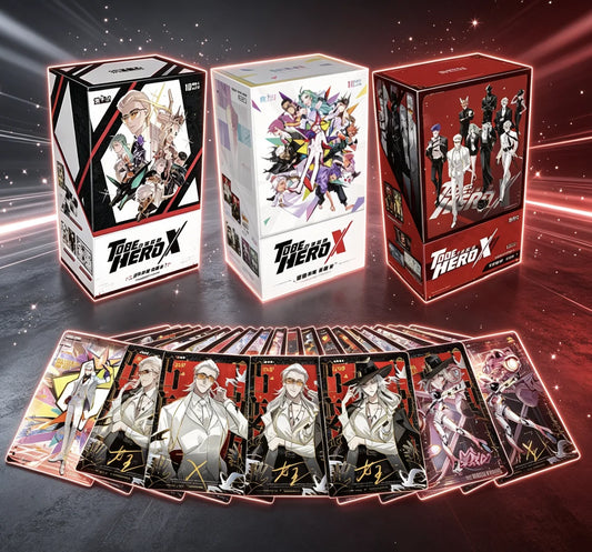 To Be HERO X Card Anime Art Series Collectible Trading Cards Hobby Paper Card Desktop Decor Souvenir Gift For Collectors