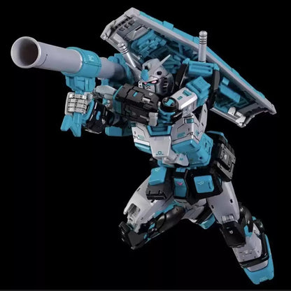 RG Scale Ver.2.0 Combat Mecha Miku Themed Color Version Plastic Model Kit with Water Stickers Display Stand Collectible Toy Gift