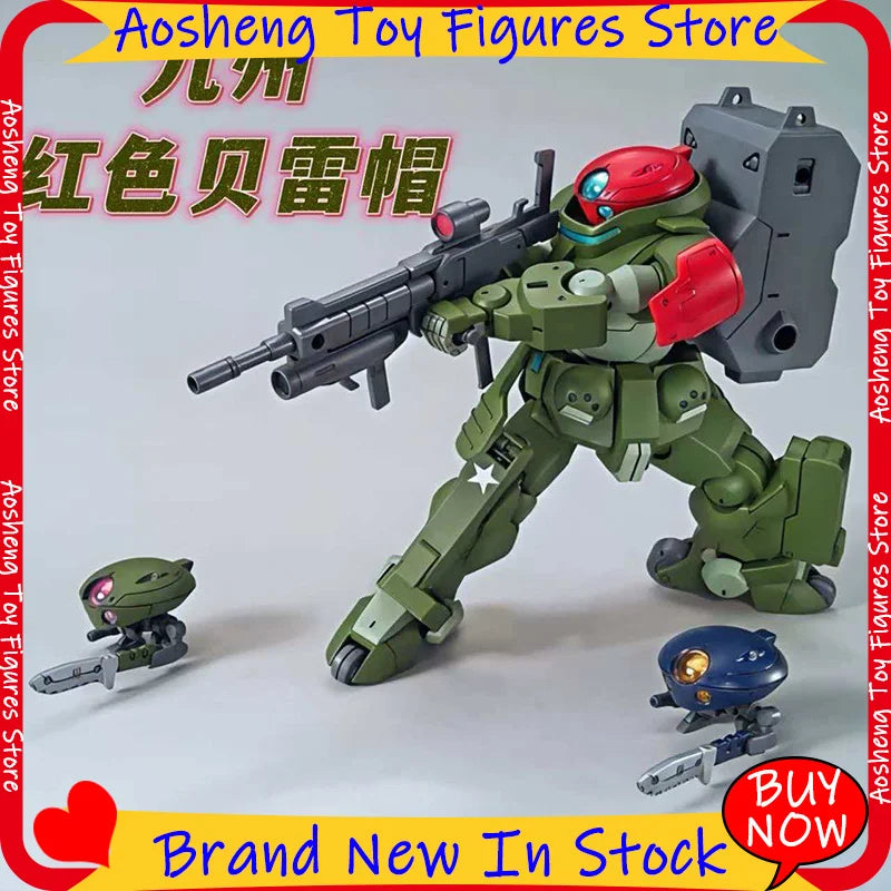 HG 1/144 Jiuzhou Model Grimoire Red Beret Robot Assembly Model Kit Action Figures Desktop Ornament For Hobbyists Toy Gift
