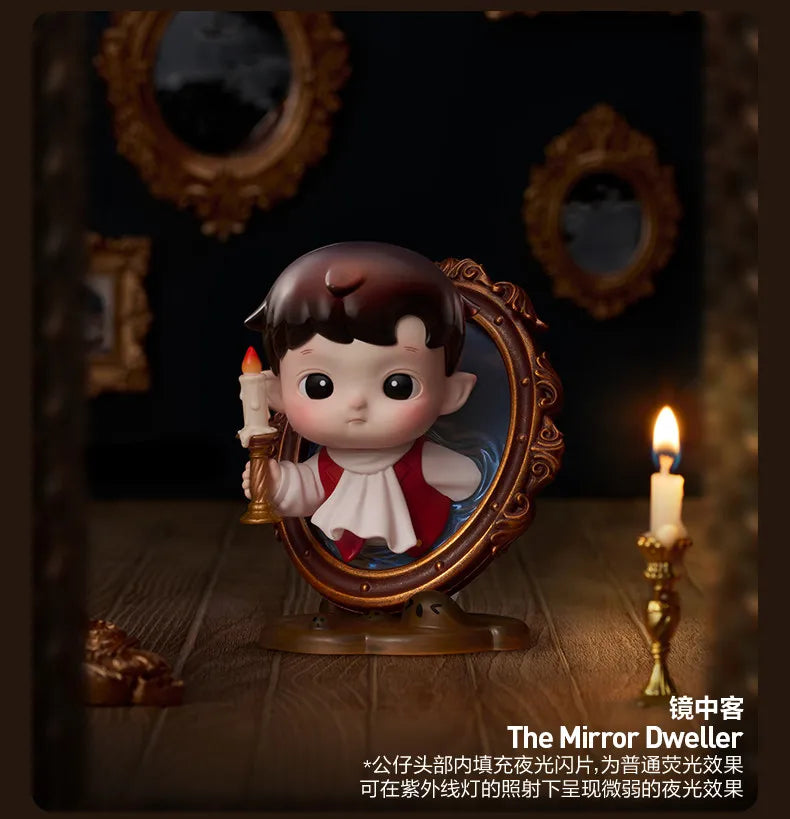Genuine in Stock POP MART THE ATTIC OF ODDITIES Series Trendy Toys Figure Blind Box Ornament Gift