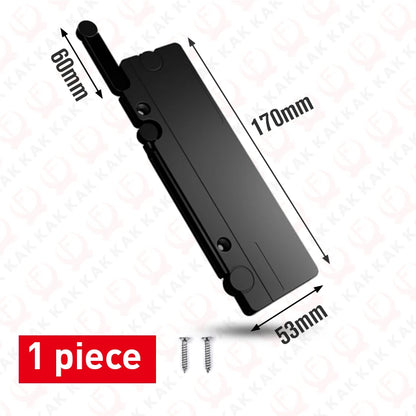 KAK Push to Open Cabinet Catches Hidden Cabinet Handles Damper Buffer for Wardrobes Soft Closing Automatic Door Closer Hardware