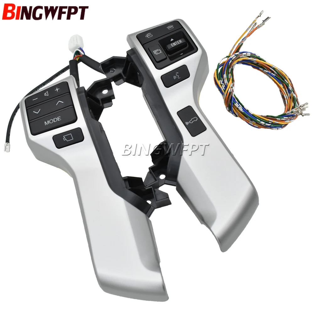 For Toyota Land Cruiser Prado 150 GRJ150 KDJ150 2009-2015 Multifunction Steering Wheel Control Switch With Wire