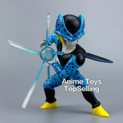 12-21cm Anime Dragon Ball Z Cell Junior Figure Mini Cell Action Figures Pvc Statue Desktop Ornamen Collection Model Toys Gifts