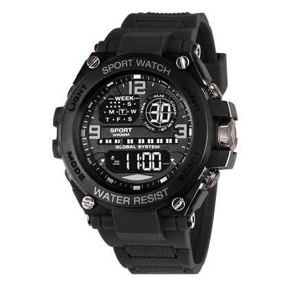 MAYZHISU Top Luxury Electronic Watch for Man Outdoor Men's Sports Watches Stopwatch Waterproof Calendar Kids Digital Clock Gift