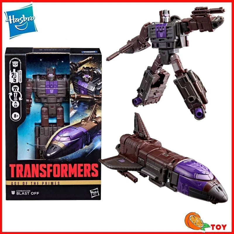 In Stock Hasbro Transformers Toys Age Of The Primes Blast OFF Model Robot Collection Action Figures Toy Gifts Hobby