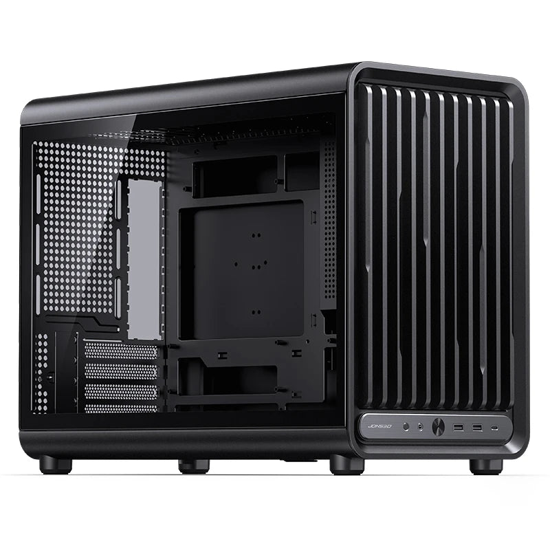JONSBO D33 ATX MATX Desktop Case Glass Side Transparency Gaming PC Case Support 360 Water Cooling