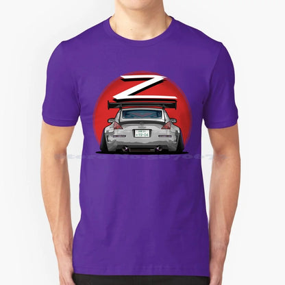 Nismo Fairlady 350z Z33 Gray 100% Cotton Hoodie 350z Nismo Z33 Midnight Blue Car Graphic Osmancetinyapici Gtr Power