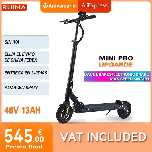 RUIMA Mini4 Pro Upgrade BLDC HUB Strong Power Electric Scooter Powerful Speedway Mini Pro Scooter Waterproof Version