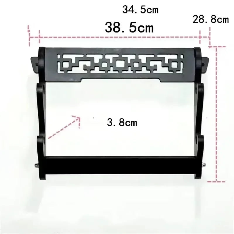 8-Layers Katana Storage Shelf Wall Support Holder Wooden Sabre Samurai Sword Stand Rack Display Real Japanese Katana Organizer