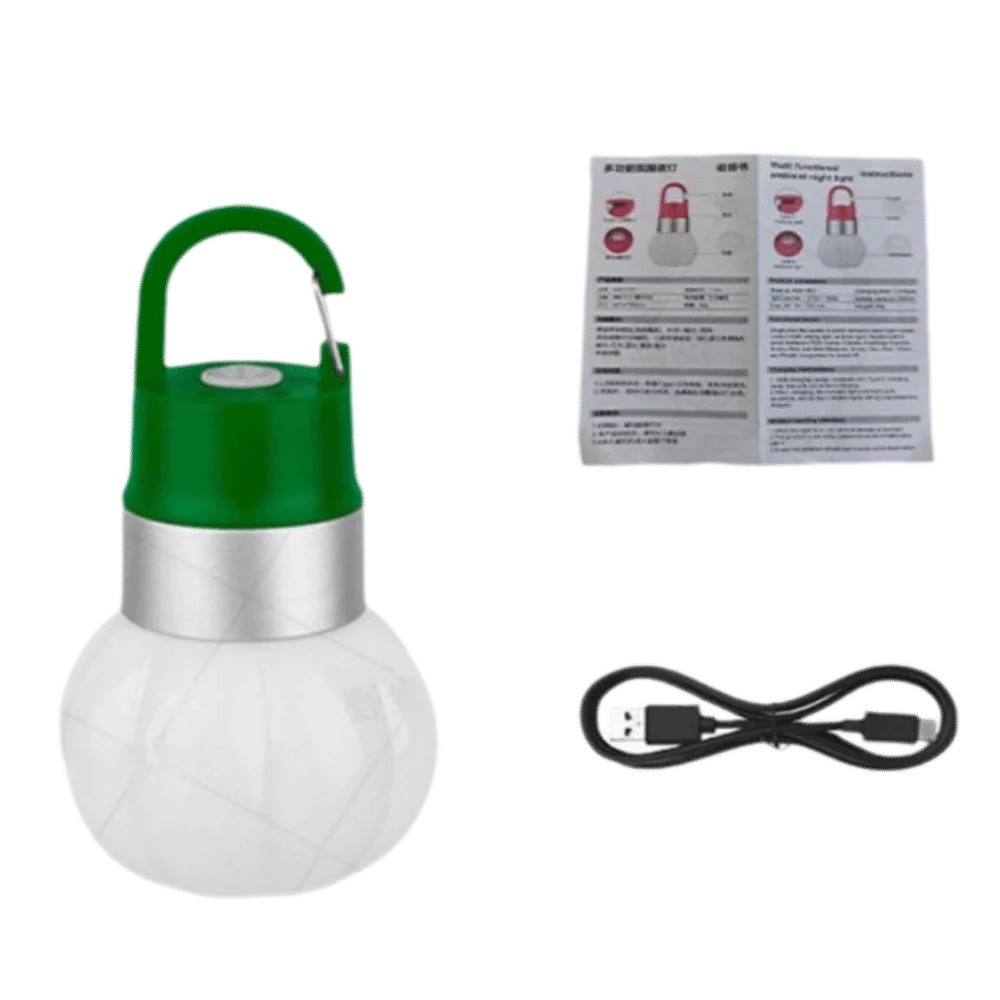 10 Modes Camping lamp Emergency Lantern Detachable Bottle Cap RGB Ambient Light Portable Design Multi-Functional