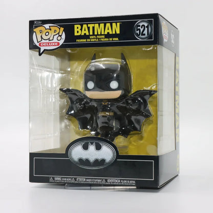 Original Funko Pop Deluxe Batman  Soaring 85th Action Figure #521 Vinyl Figure Doll Model Gift Collectible Figurine Decoration