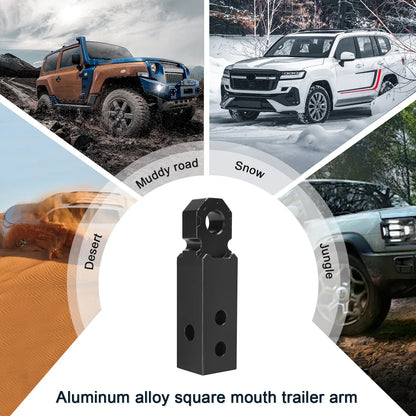 18000 Lbs 2 inch Shackle Hitch Arm Receiver Towing Trailer Tow Hitch Trailer Hooks Tow Bar For SUV