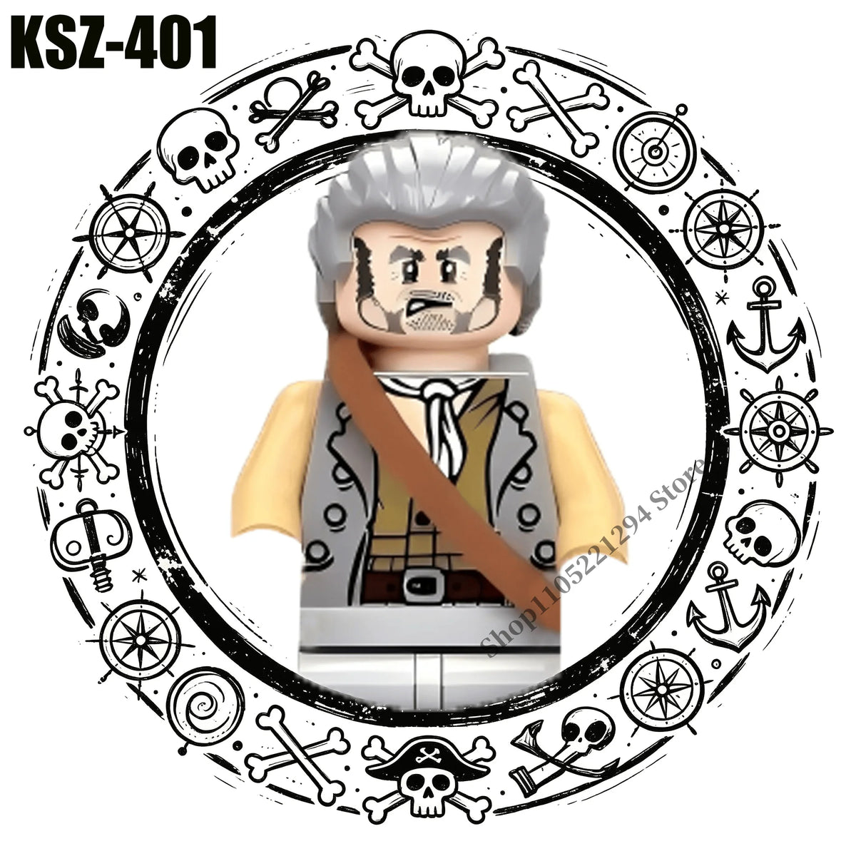 Pirates of the Caribbean building blocks toys Jack Sparrow William Turner Elizabeth Swann MINI brick toys Assemble toys gifts