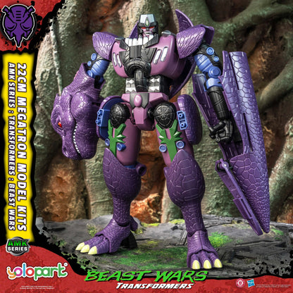 Yolopark Transfomer 22cm AMK Series BEAST WARS Megatron Model Kit toy Figure