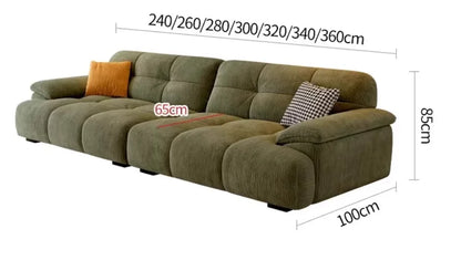 Designer Modern Living Room Sofas Olive Green Memory Foam Living Room Sofas Lounge Nordic Divano Angolare Furniture For Home