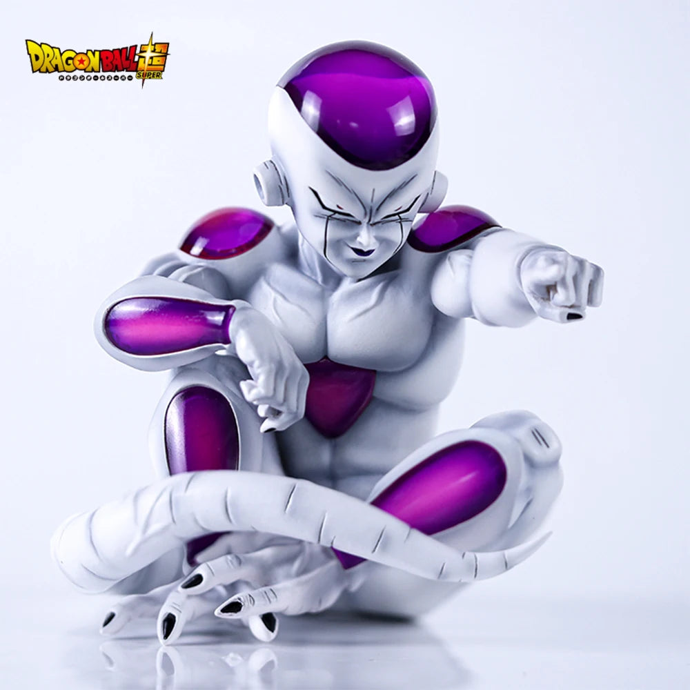Hot Dragon Ball Z Anime Figures Frieza Sitting  PVC Action Figure Collection Statue Model Toy Gifts