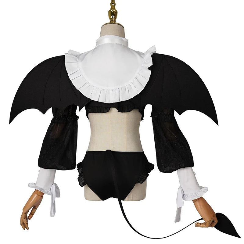 Kitagawa Marin Cosplay My Dress Up Darling Cosplay Costume Headwear Ears Wings Tail Sexy Bikini Women Dress Wig Party Outfit