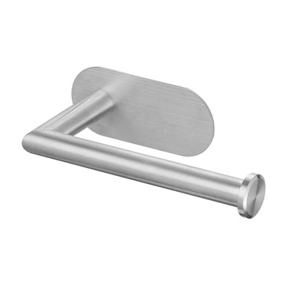 Sticky Rose Gold Toilet Paper Holder Kitchen Roll Holder Towel Holder Paper Towel Hanger Bathroom Accessories