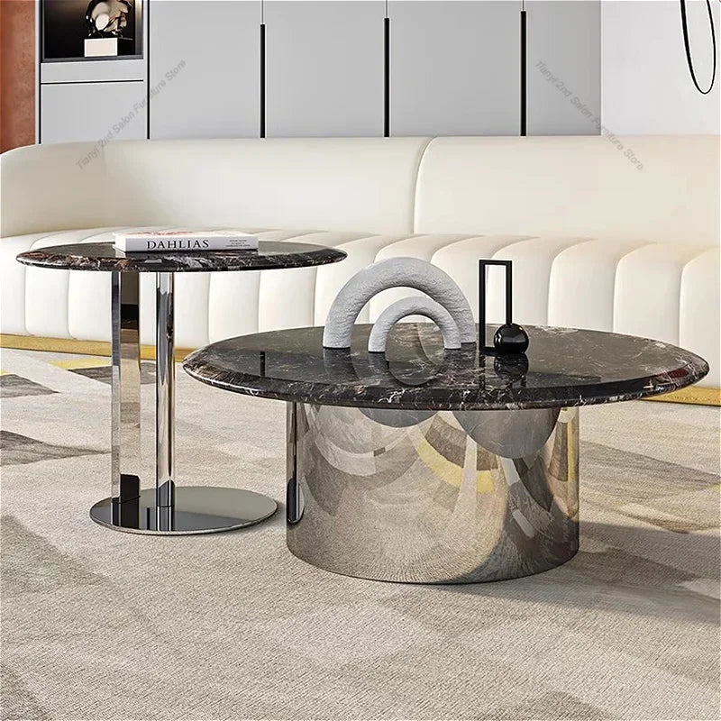 Italian Luxury Coffee Tables Modern Simple Villa Living Room Coffee Tables Originality Salon Home Furniture Couchtisch FYCT