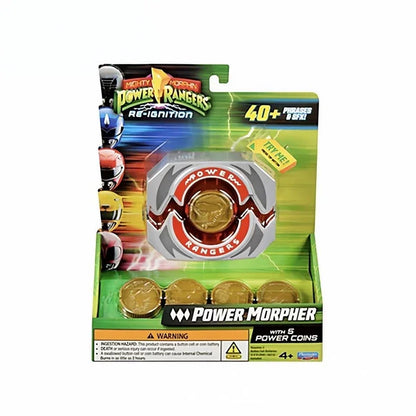 In Stock Playmates Mighty Morphin Power Rangers Re-Ignition Blade Blaster Dragon Knife Sound Effect Accessories Doll Toy Gift