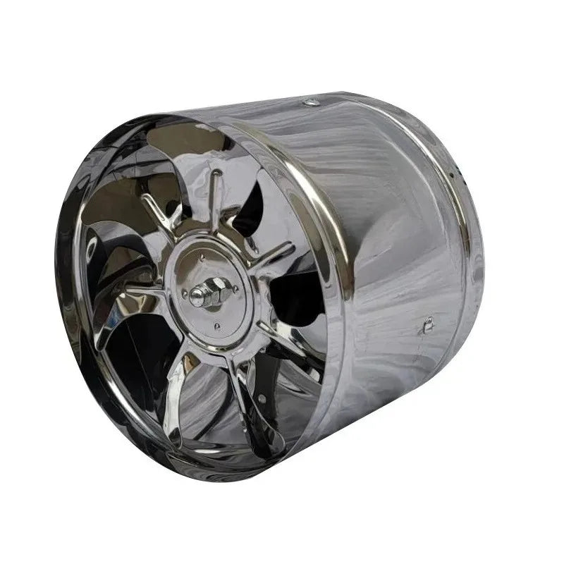6/8 Pipe Exhaust Fan Air Ventilator Metal Pipe Ventilation Exhaust Fan Mini Extractor Bathroom Toilet Wall Fan Duct Fan