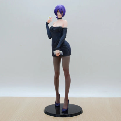 Chainsaw Man Power Bunny Girl Anime Figure Makima Action Figure Hayakawa Aki/Higashiyama Kobeni/Denji/Reze Figure Model Doll Toy