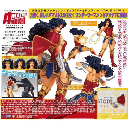In Stock 15cm Wonder Woman Action Figure Toy Model Gift Anime Merchandise Movable Figure Model Toys
