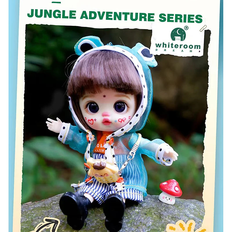 bjd doll Dolls for girls Labbu doll pocket mini blyth girl Doll Barbi cry Baby Rainbow Ball jointed doll Mobile phone Decoration