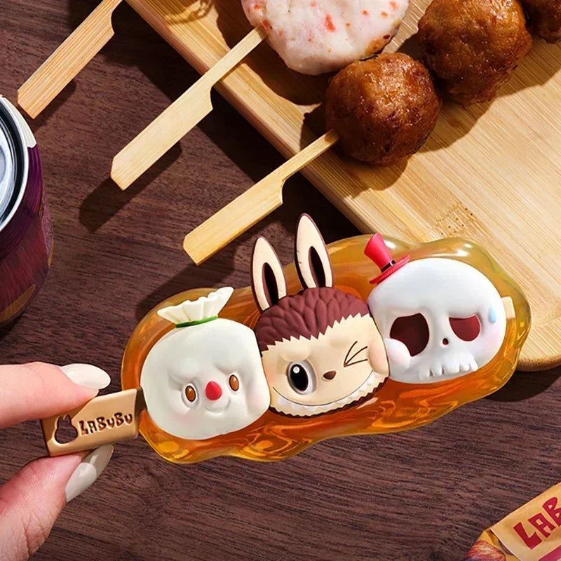 POPMART THE LABUBU MONSTERS WACKY MART Series Blind Box Guess Bag  Original charm Girl festival gift Anime figures Ornament