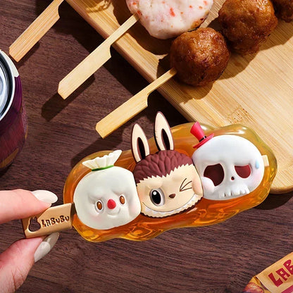 POPMART THE LABUBU MONSTERS WACKY MART Series Blind Box Guess Bag  Original charm Girl festival gift Anime figures Ornament