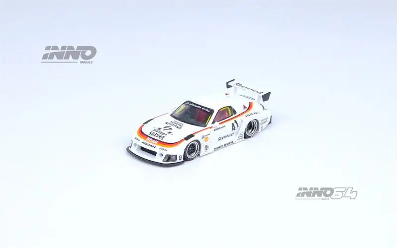 INNO 1:64 ROCKET BUNNY RX7 E30 M3 KPGC110 R34 R35 RX3 180SX Diecast Model Car
