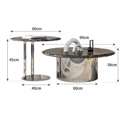 Italian Luxury Coffee Tables Modern Simple Villa Living Room Coffee Tables Originality Salon Home Furniture Couchtisch FYCT