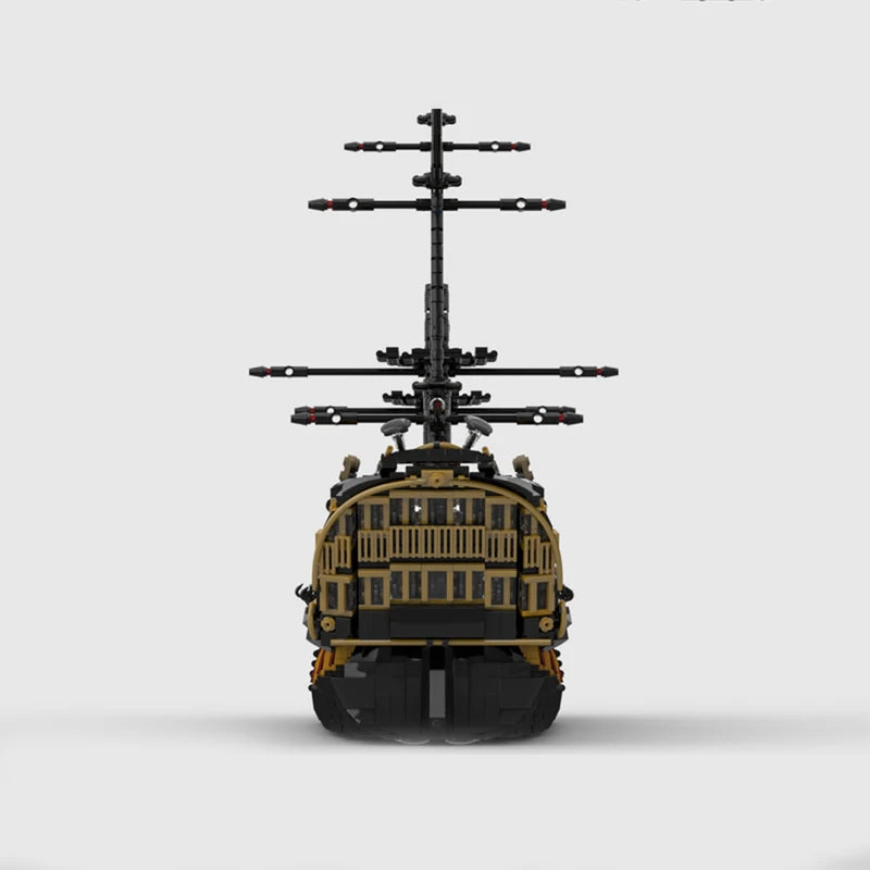 4115pcs MOC HMS Euthyphro Disneieny Pirates The Caribbean Model Building Blocks Construction Toy Christmas Gifts Brick Kids