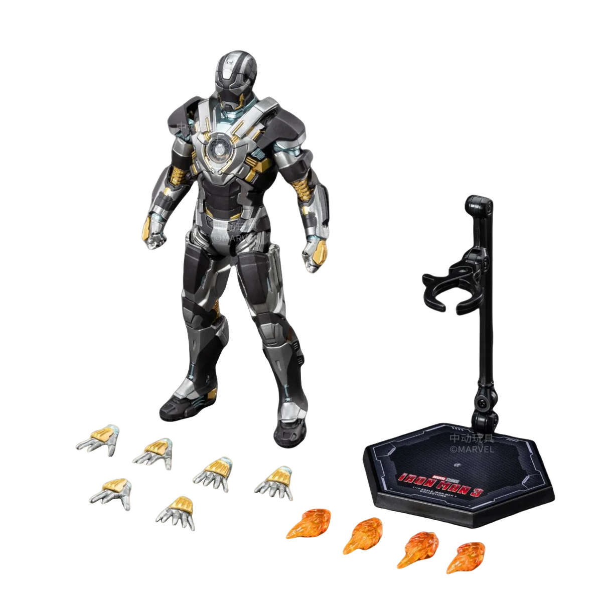 ZD Iron Man Figure Legends Iron Man Mk41 Mk47 Tank MK24 Iron Patriot 2.0 MK35 Red Snapper 1/10 Scale Iron Man Collections Gift