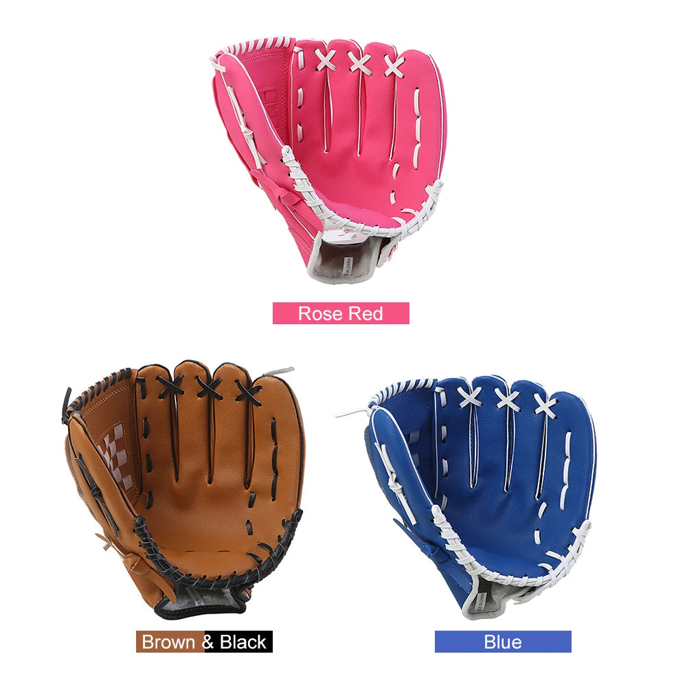 10.5/11.5/12.5 Inch Outdoor Sport Baseball Glove - Kids Youth Adults Practice Glove for Sports