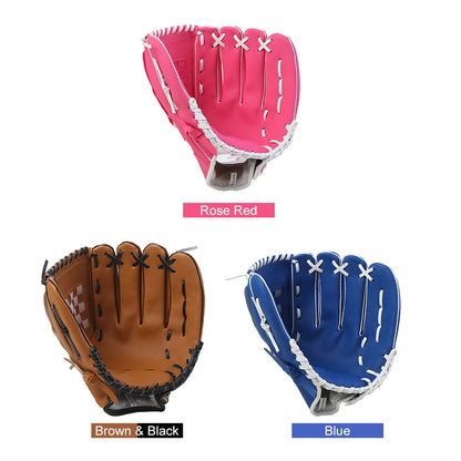 10.5/11.5/12.5 Inch Outdoor Sport Baseball Glove - Kids Youth Adults Practice Glove for Sports