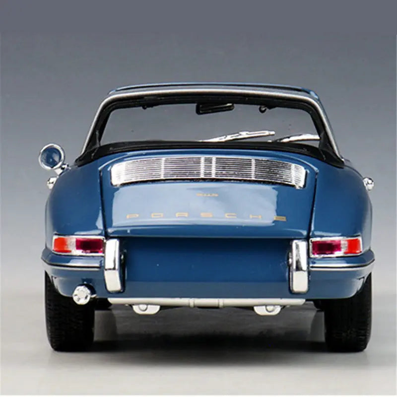 WELLY 1:24 1965 Porsche 911 Targe Coupe Alloy Classic Sports Car Model Diecast Metal Vintage Racing Vehicles Car Model Kids Gift