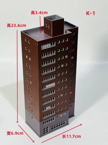 1/350/150 Diorama Outland City Modern Commercial Building Model Street Office Home Scene Model Toys