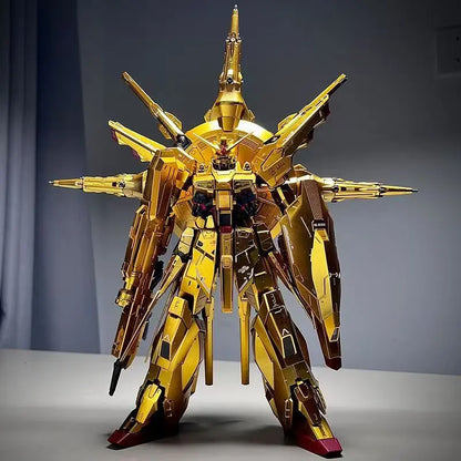 MG 1/100 ZGMF-X13A Providence Gold Version Assembly Model Kit Action Figures With Decals Desktop ornament Collectible Toy Gifts