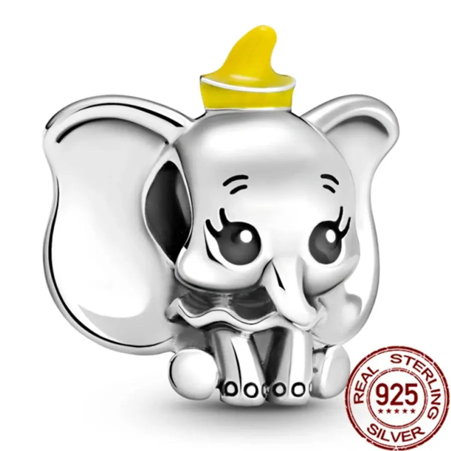 Hot selling 925 sterling silver Disney cartoon wizard charm bead pendant, suitable for original DIY bracelet, women's birthday